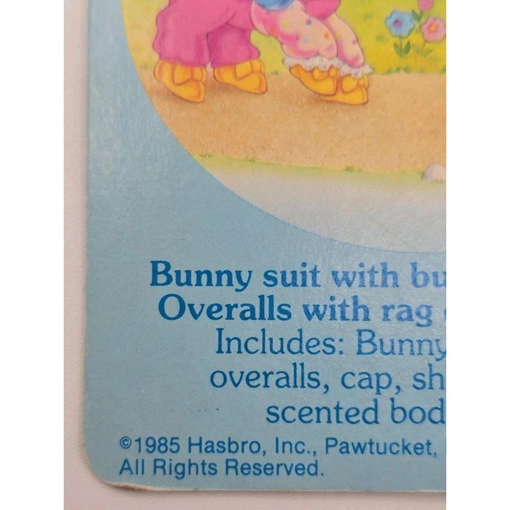 Vintage 1986 Hasbro My Little Pony Baby Pony Wear Bathrobe & Clown Suit U308B